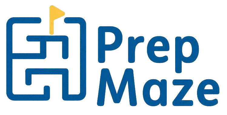 PrepMaze logo - preparing students for tests