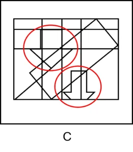 cat4 level e figure recognition sample question explanation number 2
