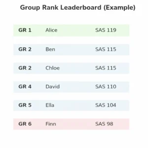 CAT4 Group Rank Illustration