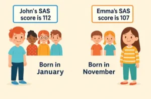 CAT4 SAS Score Illustration